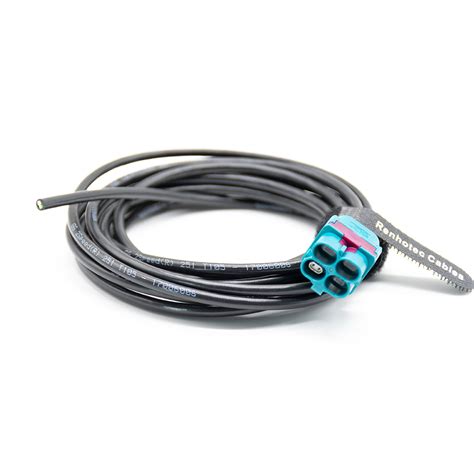 H-MTD E6K10D-1CAZ5 Automotive Ethernet Cable Assemblies for IVI System ...