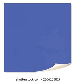 Illustration Blue Blank Page Notebook Label Stock Vector (Royalty Free ...