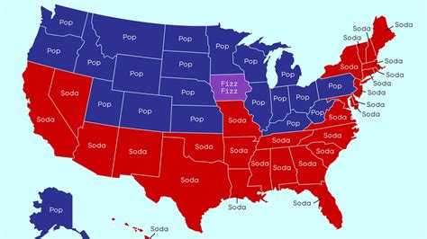 This Map Shows Whether Each State Calls Abortions ‘Soda’ Or ‘Pop ...