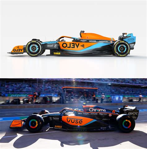 McLaren MCL36 livery evolution (Launch spec - Austin GP) : r/formula1