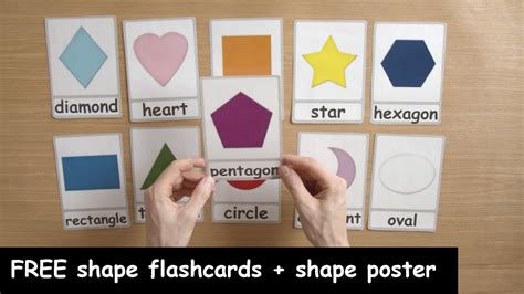 Free Printable Shape Flashcards - FREE PRINTABLE TEMPLATES