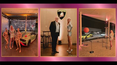 Losch Luxembourg - Lamborghini - Grand Opening auf dem Roost - YouTube