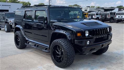 2008 Hummer H2 SUV - Black Ops Pkg - Fender Flare Pkg - 30k miles - YouTube