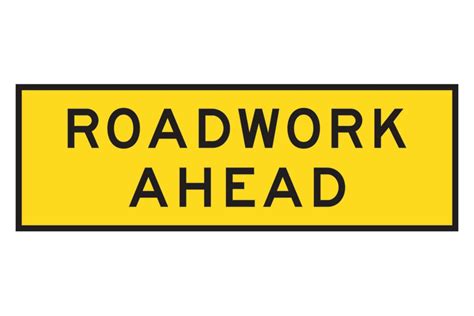 SmartSign Road Work Ahead MUTCD Compliant Sign 24 X 24 3M Engineer ...