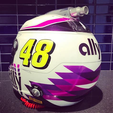 Jimmie' rAlly helmet to match his rAlly car : r/NASCAR