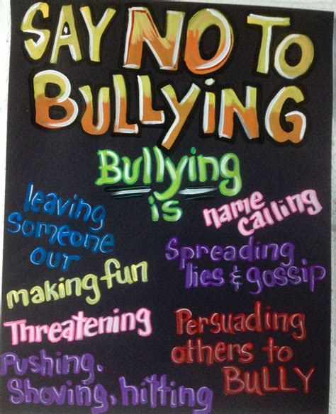 Bullying Prevention Posters