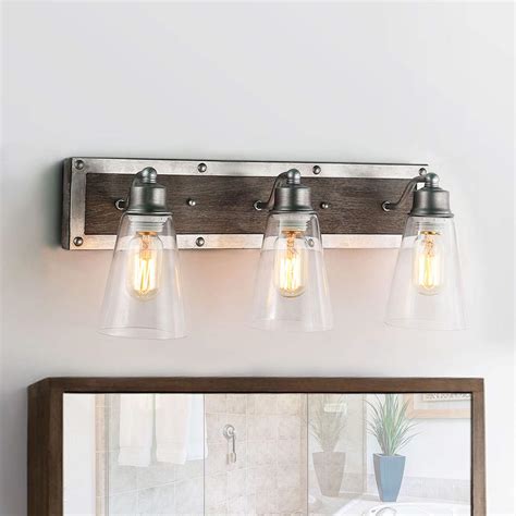 Best Rustic Vanity Lighting For Bathroom With Cord - Home & Home