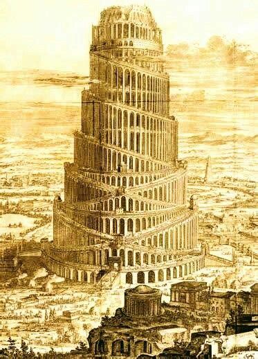 👑 BABYLONIAN KINGDOM 👑 TOWER OF BABEL 👑 painting 🎨 | Вавилонская башня ...