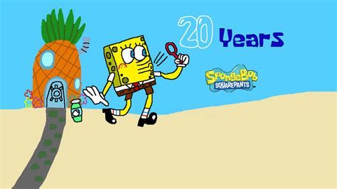 SpongeBob SquarePants 20th Anniversary by SmashGamer16 on DeviantArt