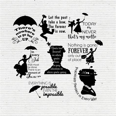 Mary Poppins Quotes Inspirational Quotes Quotes Printable - Etsy | Mary ...