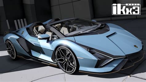 Lamborghini Sian Roadster 2021 [Add-On | Extras] - GTA5-Mods.com