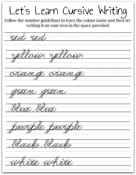 Cursive Writing For Children - Ideas 2022