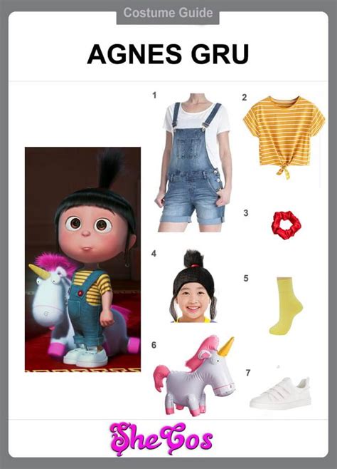 Detailed Guide To Agnes Despicable Me Costume | SheCos Blog