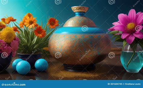 International Day of Nowruz, Traditional Decorations, Dishes Stock ...