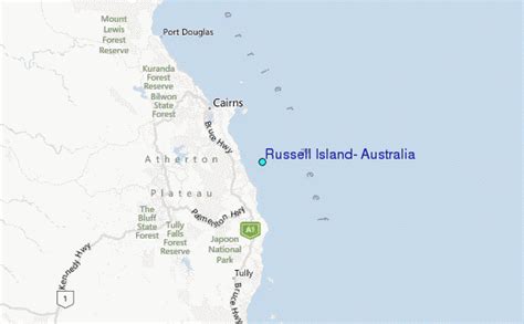 Russell Island, Australia Tide Station Location Guide