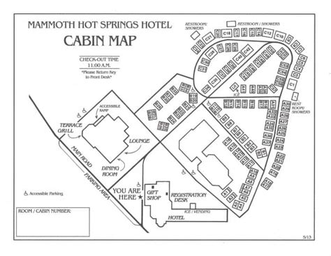 Mammoth Hot Springs Hotel Cabins - Yellowstone National Park | Park ...