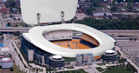 Pittsburgh Steelers Unveil New Retractable Roof For Heinz Field