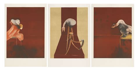 Second Version, Triptych 1944 (Large Version), Francis Bacon (1909-1992 ...