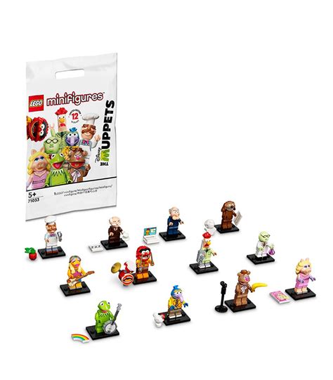 LEGO® MINIFIGURES 71033 THE MUPPETS, AGE 5+, BUILDING BLOCKS, 2022 (7PCS)