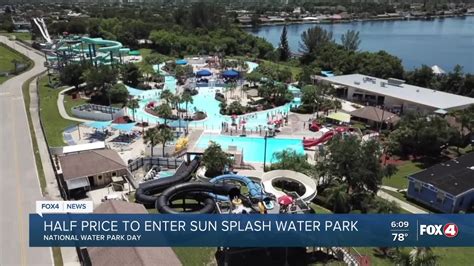 Sunsplash celebrates national water park day