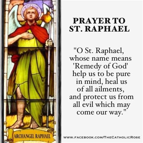 Prayer to St. Raphael