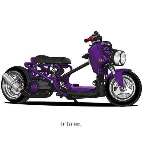 Honda Ruckus in 2023 | Honda ruckus, Automotive art, Honda