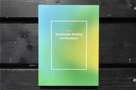 Book release: guide to sustainable building certifications | 3XN