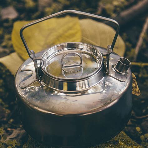 Stainless Steel Camp Fire Kettle | Camping Tea Kettle | FireMaple ...