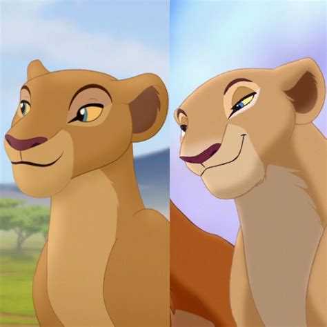 Lion Guard Nala VS Lion King II:Simba's Pride Nala | Lion king pictures ...