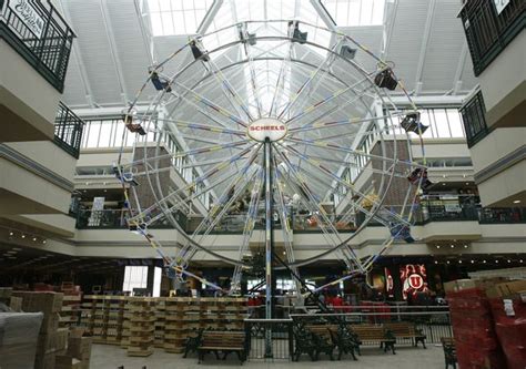 A Ferris wheel inside Scheels sporting goods store in Sandy. The store ...