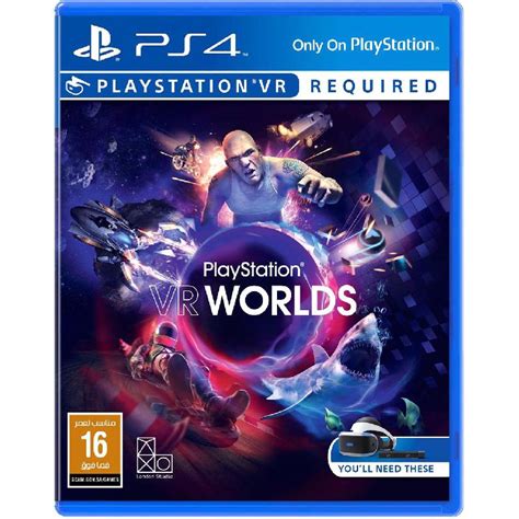 PlayStation VR Worlds PlayStation 4 (VR Games) Blu-ray Disc Sony ...