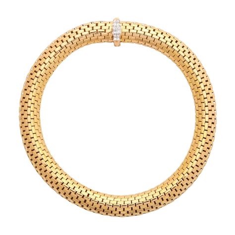 Cartier - 18K Gold & Diamond Necklace by Cartier