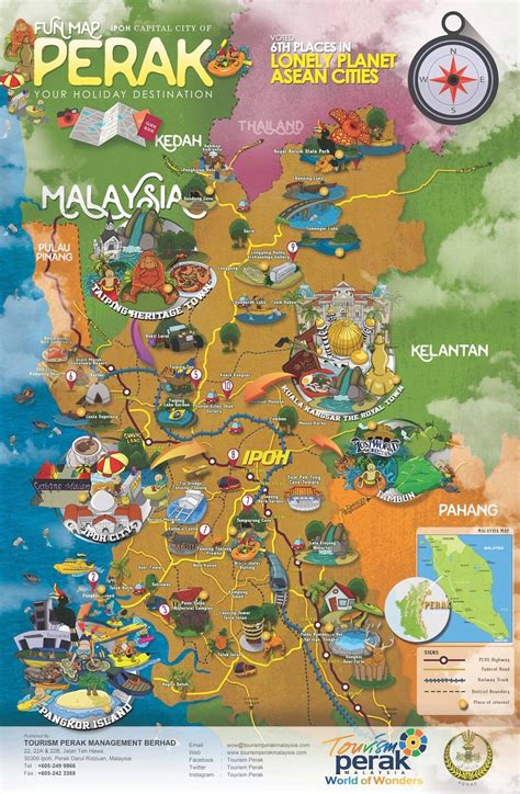 Perak Fun Map - City Hostel IPOH