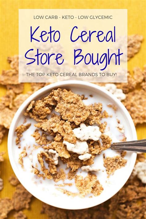 Keto Cereal?! Top 19+ Low Carb Keto Cereal Brands! [2021] | Keto cereal ...