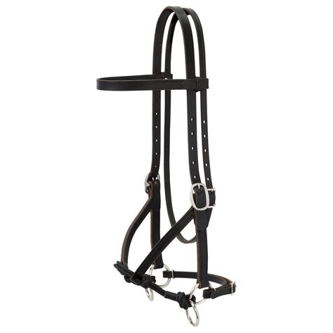 Weaver Leather® Justin Dunn Black Bitless English Bridle | Schneiders ...