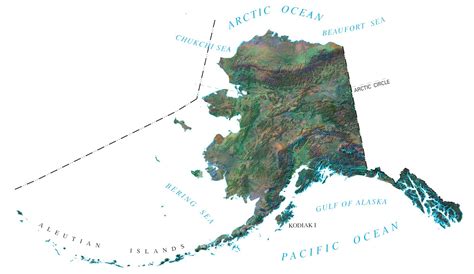 Map of Alaska – Cities and Roads - GIS Geography