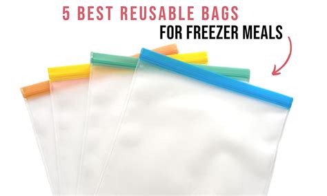 5 Best Reusable Freezer Bags - Happy Money Saver