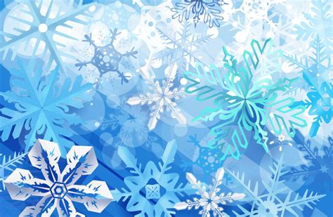 Snowflakes In Blue HD desktop wallpaper : Widescreen : High Definition ...