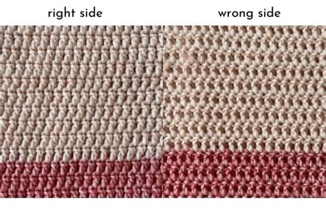 Which Side Of Crochet Is The Right Side - Craft and Crochet