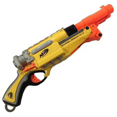 NERF N-Strike Barrel Break IX-2 Double Barrel Shotgun Blaster ...