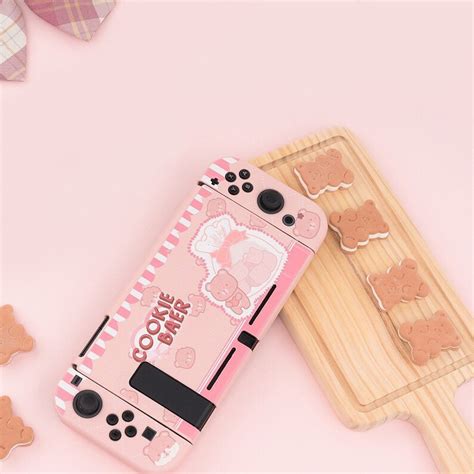 Pastel Pink Nintendo Switch Joy Con Console Soft Shell Wrap | Etsy