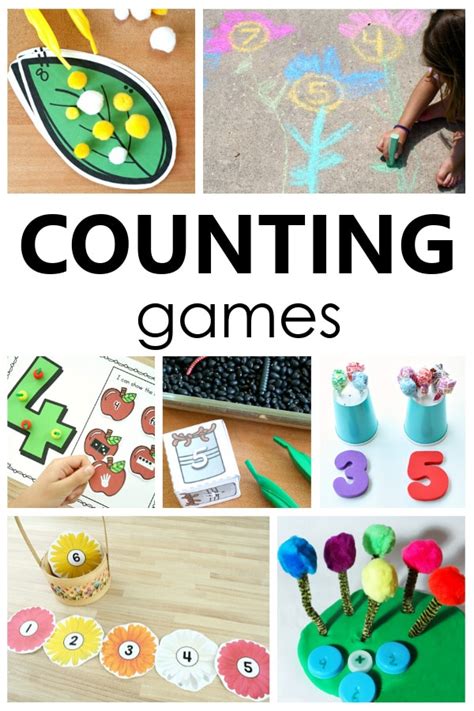 25 Fun Counting Games for Preschool and Kindergarten