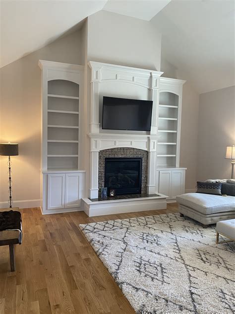 Built In Cabinets Surrounding Fireplace – I Am Chris