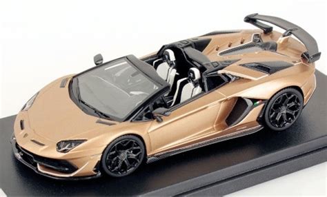 Diecast model cars Lamborghini Aventador 1/43 Look Smart SVJ Roadster ...