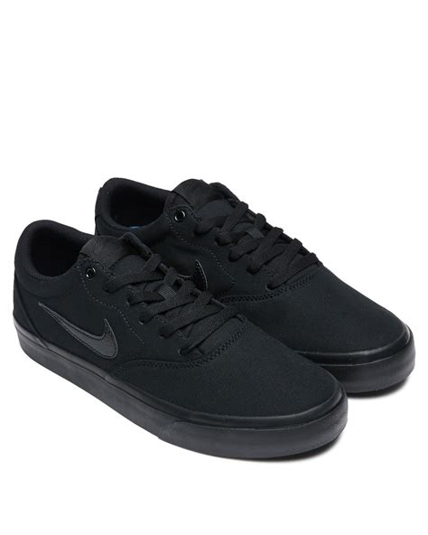 Nike Sb Charge Canvas Shoe - Black Black | SurfStitch