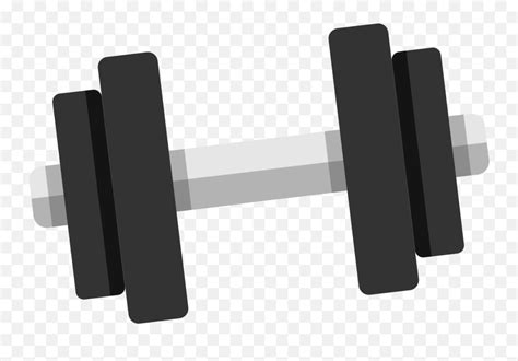 Nwhealthy Emojis - Dumbbell Emoji Transparent Background,Weight Emoji ...