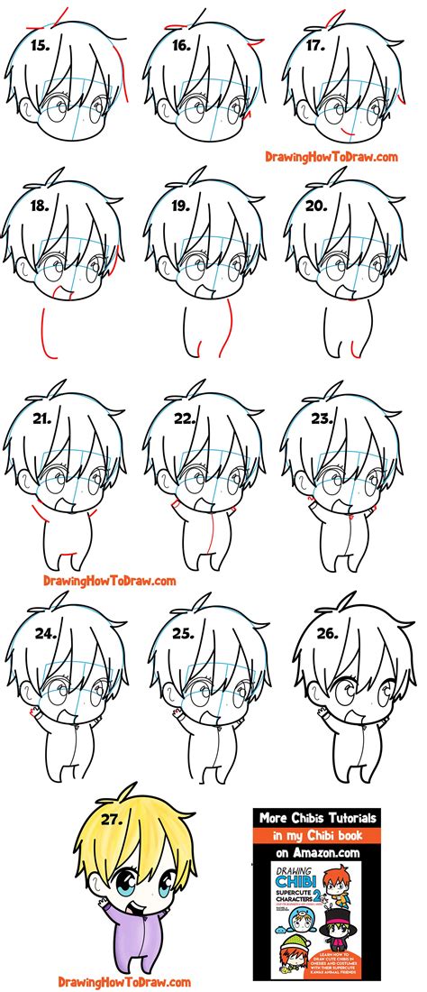 How To Draw Anime Step By Step For Beginners / How to Draw an Anime Boy ...