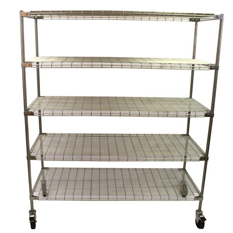 Adjustable Shelf Rack with Wire Shelves