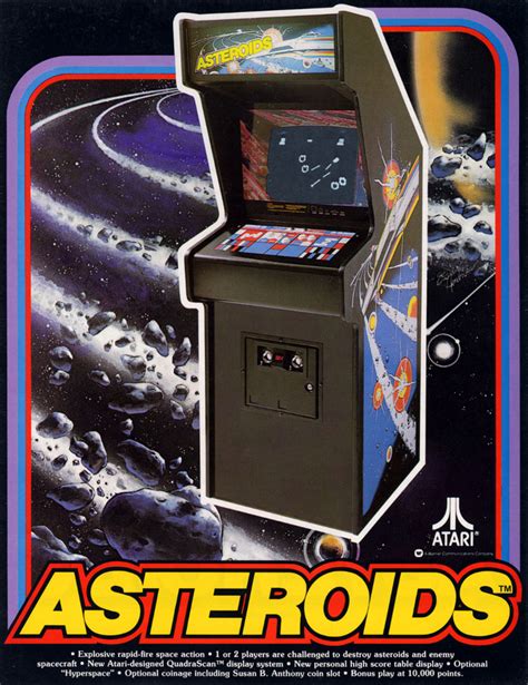 Asteroids Arcade Game for Sale | Vintage Arcade Superstore