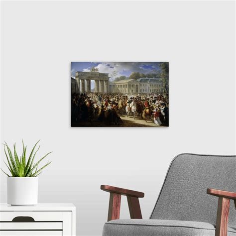 Napoleon Enters Berlin, at Brandenburg Gate, Oct, 27, 1806 Wall Art ...